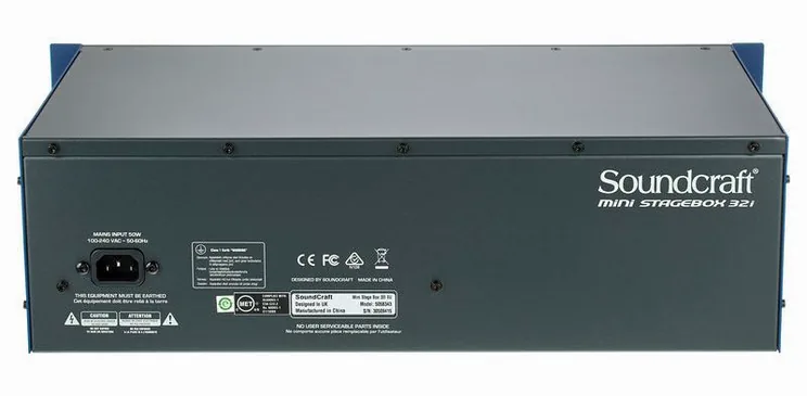 Soundcraft Stagebox Mini 32i, écran et commandes, photo 4