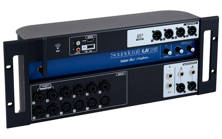 Soundcraft Ui16, face avant, photo 3