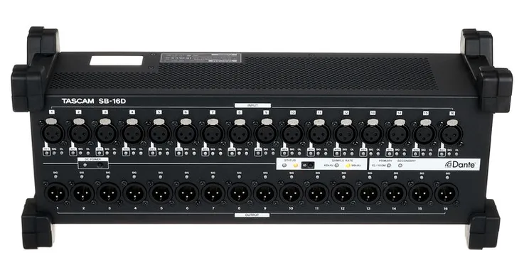Tascam SB-16D, vue de profil, photo 2