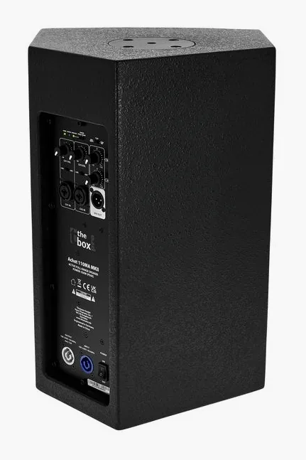 the box pro Achat 110 MA MKII, face arrière et connectique, photo 4