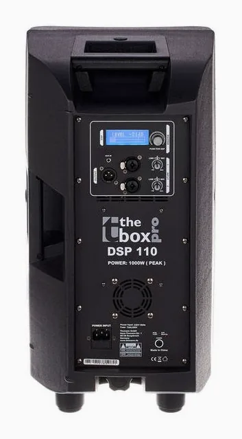 the box pro DSP 110, poignées et embase, photo 4