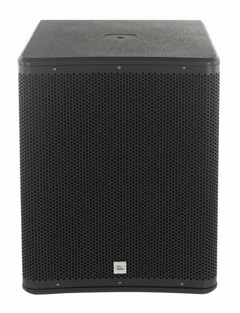 the box pro DSP 18 Sub, vue de trois quarts, photo 2