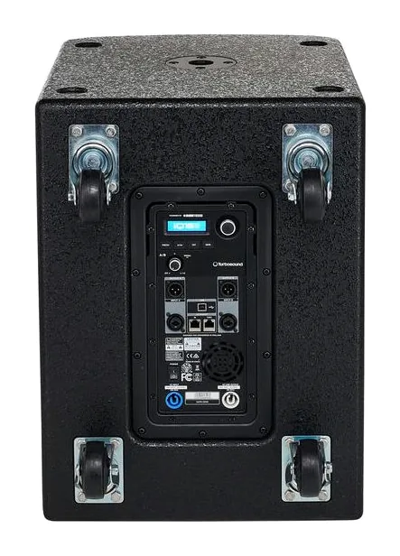 Turbosound iQ15B, roulettes et poignées, photo 4