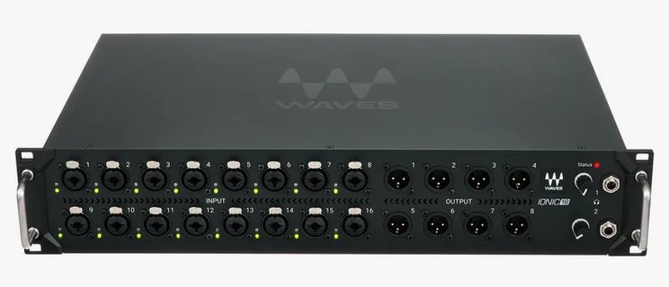 Waves Ionic 16 Stagebox, écran et commandes, photo 2