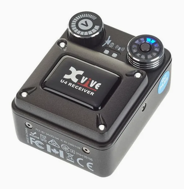 XVive U4 Monitor Wireless System, accessoires fournis, photo 2
