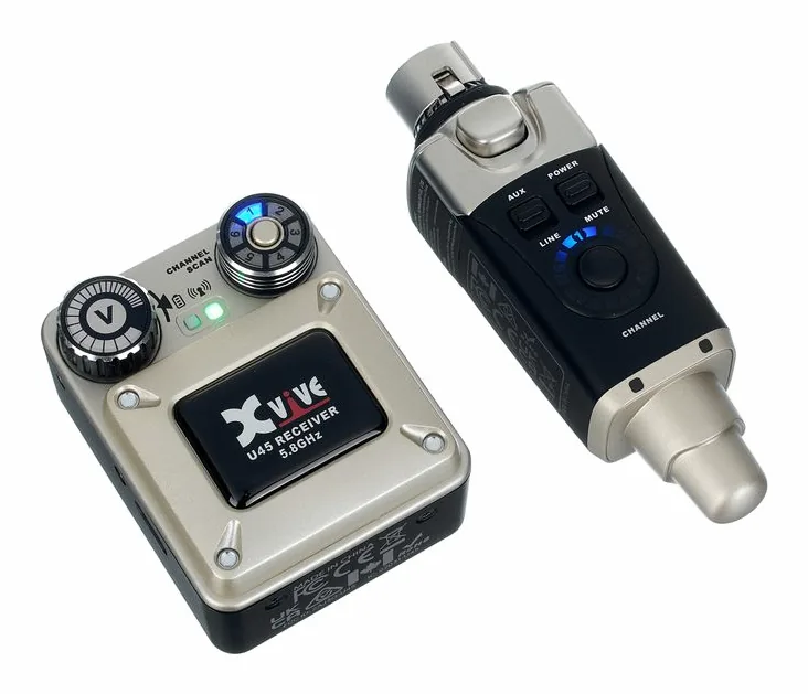 XVive U45 In-Ear Monitor Wireless, vue de profil, photo 3