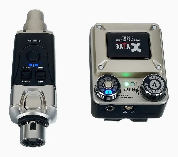 XVive U45 In-Ear Monitor Wireless, vue de face, photo 4