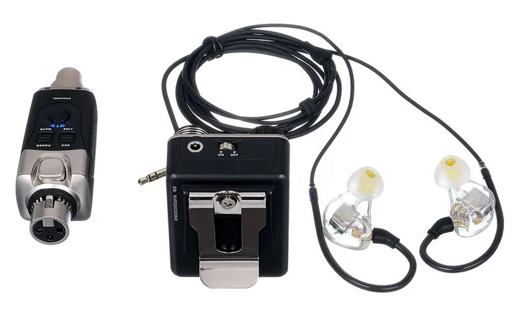XVive U45T9 In-Ear Monitor Bundle T9, vue de face, photo 4