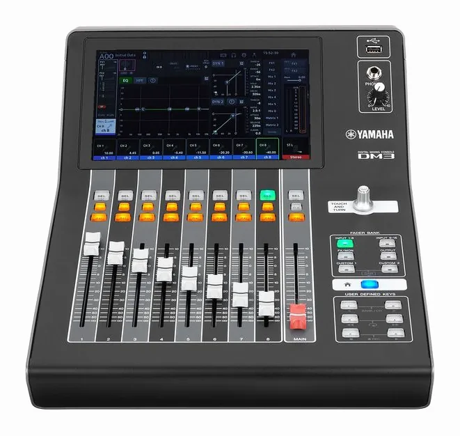 Yamaha DM3S, face arrière et connectique, photo 2