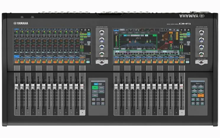 Yamaha DM5, face arrière et connectique, photo 3